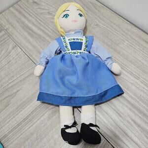 Disney Frozen the Broadway Musical Elsa Plush Ragdoll Blue Movie